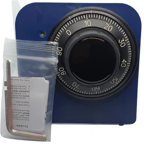 Big Red Cutaway 3 Wheel Combination Lock - Safe - Training - Locksport - Picture 1 of 6