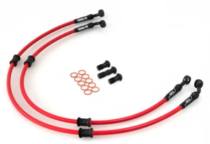 AS3 VENHILL FRONT BRAKE LINES HOSES for SUZUKI GSX 1300 R HAYABUSA 1999-2007 - Picture 1 of 2