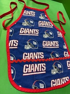 NFL New York Giants Child's Apron Made from Licensed Fabric - Picture 1 of 2