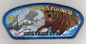 Great Alaska Council (SA-14) CSP, 2009 Eagle Scout, Mint! - Picture 1 of 1