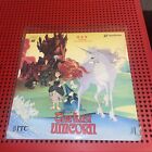 The Last Unicorn Laserdisc Rare Htf Jeff Bridges Animated Classic