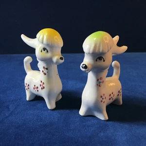 Entzückende Keramik Alpakas? Lamas? Pferde? Esel? Hirsch? Figuren Made in Japan - Bild 1 von 8