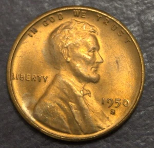 Lote de centavos de trigo Lincoln S 1950 BU F68 - Imagen 1 de 2