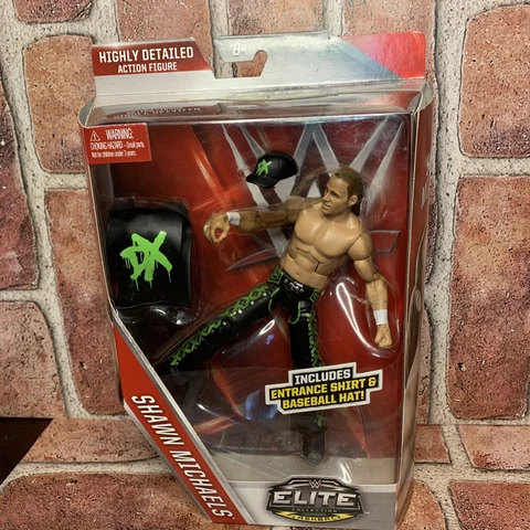 Mattel WWE SHAWN MICHAELS DX Elite Figure Walgreens Exclusive Degeneration X Cover