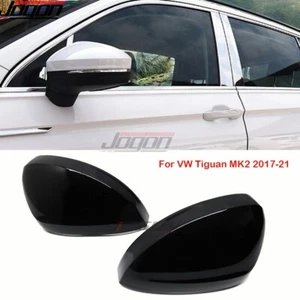 RearView Side Mirror Cover Cap For VW Tiguan MK2 280 330TSI 2017 2018 2019 20-21 - Picture 1 of 9