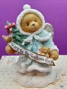 Cherished Teddies Figurine Grace "Glory To The Newborn King" 10cm Tall 1996 - Picture 1 of 5