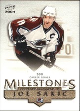 2003-04 (AVALANCHE) Pacific Milestones #2 Joe Sakic
