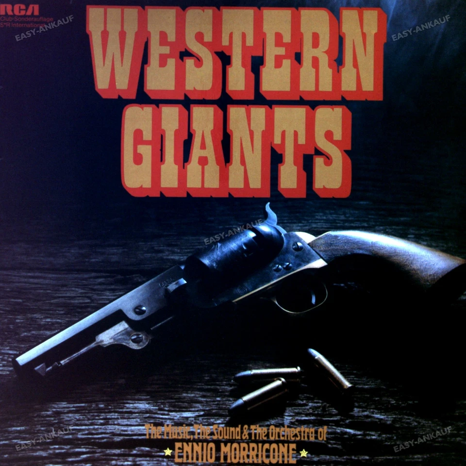 Ennio Morricone - Western Giants LP (VG/VG) . - Image 1 of 1