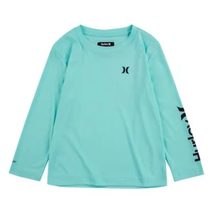 Boys' Long Sleeve Rash Guard Shirt Tropical Twist M - Picture 1 of 12