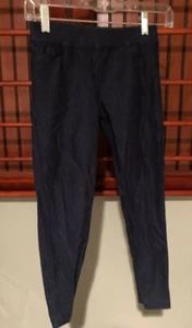 Gap Kids soft jegging denim pant Sz L(10) darkblue pullon no button/zipper waist - Picture 1 of 3