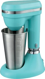 🐄 Brentwood Classic Milkshake Maker 15 Oz Turquoise Sm-1200B - Picture 1 of 8