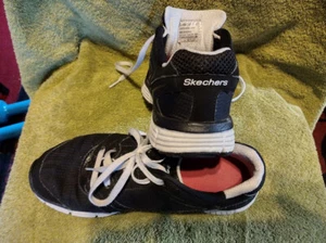 Skechers Flex Sole Black running/walking shoes 11696R Women's Size 7.5 - Picture 1 of 6
