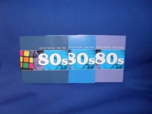 VARIOUS HITS OF THE 80s - EU TRIPLE CD NM - Picture 1 of 4