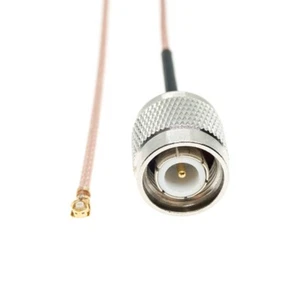 UFL U.FL IPX a TNC maschio connettore spina RF coassiale RG178 cavo treccia jumper - Foto 1 di 6