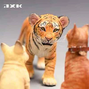 JXK 1/6 The Year of The Tiger Tigerkin Model Xmas Gift Animal Figure Toys Decor - Picture 1 of 1