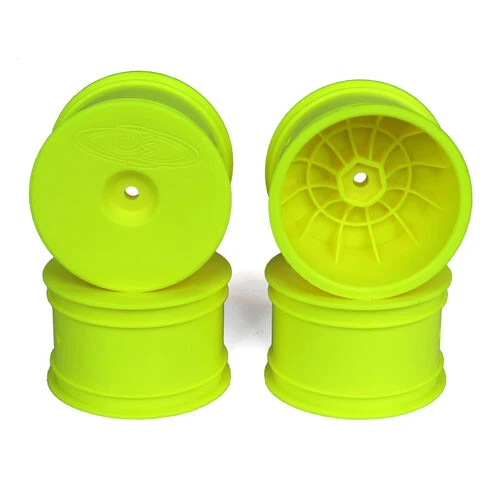 DE Racing Speedline Buggy Rear Wheel B6.3 B6.4 B74.1 B74.2 TLR 22 22X-4 Yellow - Image 1 of 1