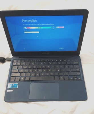 Asus X205T Laptop, Windows 8, Includes Charger, Bad Battery - Image 1 of 3