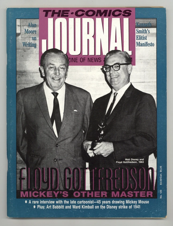 Comics Journal #120 FN 6.0 1988 - Image 1 of 1