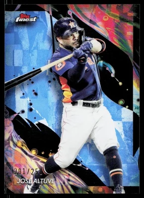 2024 Finest #121 Jose Altuve Sky Blue Refractors #/250 - Image 1 of 2