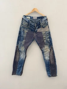 Jeans de mezclilla azules holgados muy locos vintage Archive Hype Y2K EE. UU. - Imagen 1 de 13