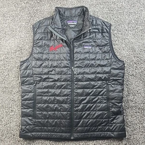 PATAGONIA Nano Puff Vest Mens Large Black Primaloft Insulated Full-Zip Quilted - Picture 1 of 12
