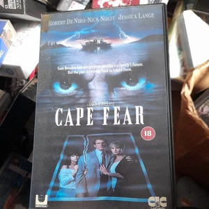 CAPE FEAR (1991) - VHS Video - Ex-Rental BIG BOX Version - CIC VIDEO - UK / PAL. - Picture 1 of 2