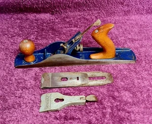 Vintage Blue Spinney No.5 Jack Plane - Made In England - same size as Record No5 - Picture 1 of 9