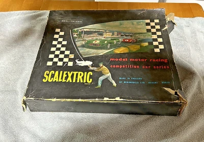 Vintage Scalextric track  Cm3  mostly complete but no cars  1960-1962 - Image 1 of 4