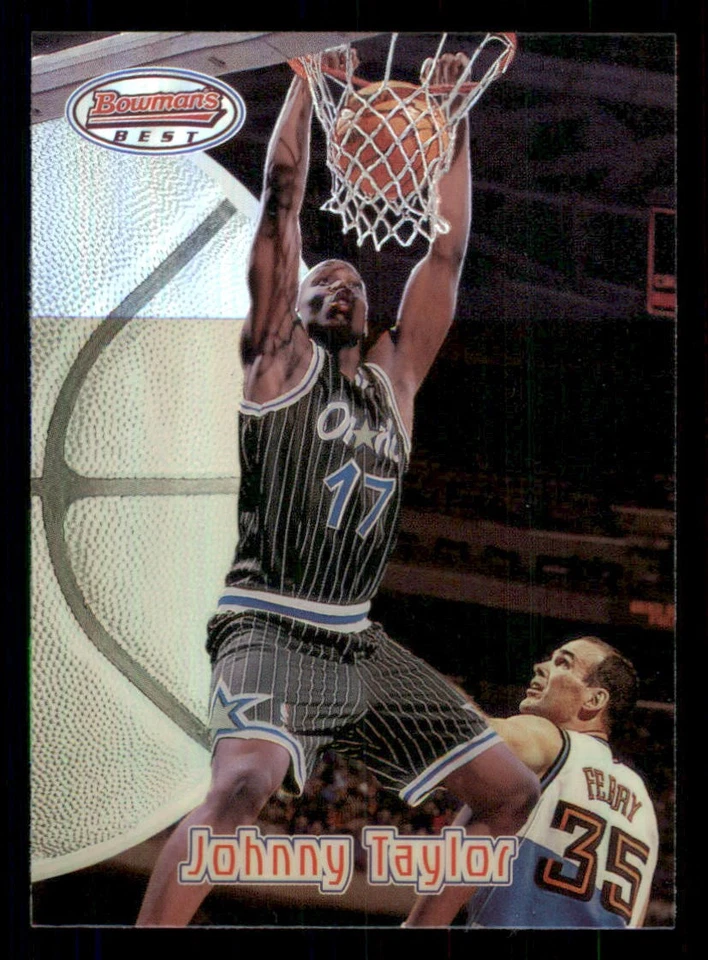 1997-98 Stadium Club Bowman's Best Previews Refractors #BBP18 Johnny Taylor - Image 1 of 2