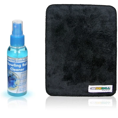 ON THE BALL, BOWLING-EXCLUSIVE On the Ball Bowling Leather Shammy & bowling-exclusive Ball Cleaner