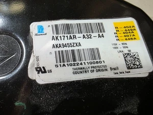 Tecumseh AKA9455ZXA AK Series Reciprocating Compressor - Picture 1 of 8