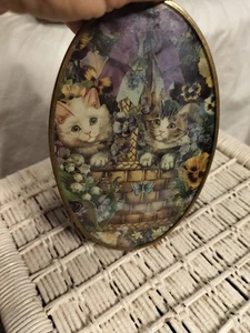 Katze Katze Glas Deko Fenster Sonnenfänger Hängebild - Bild 1 von 6