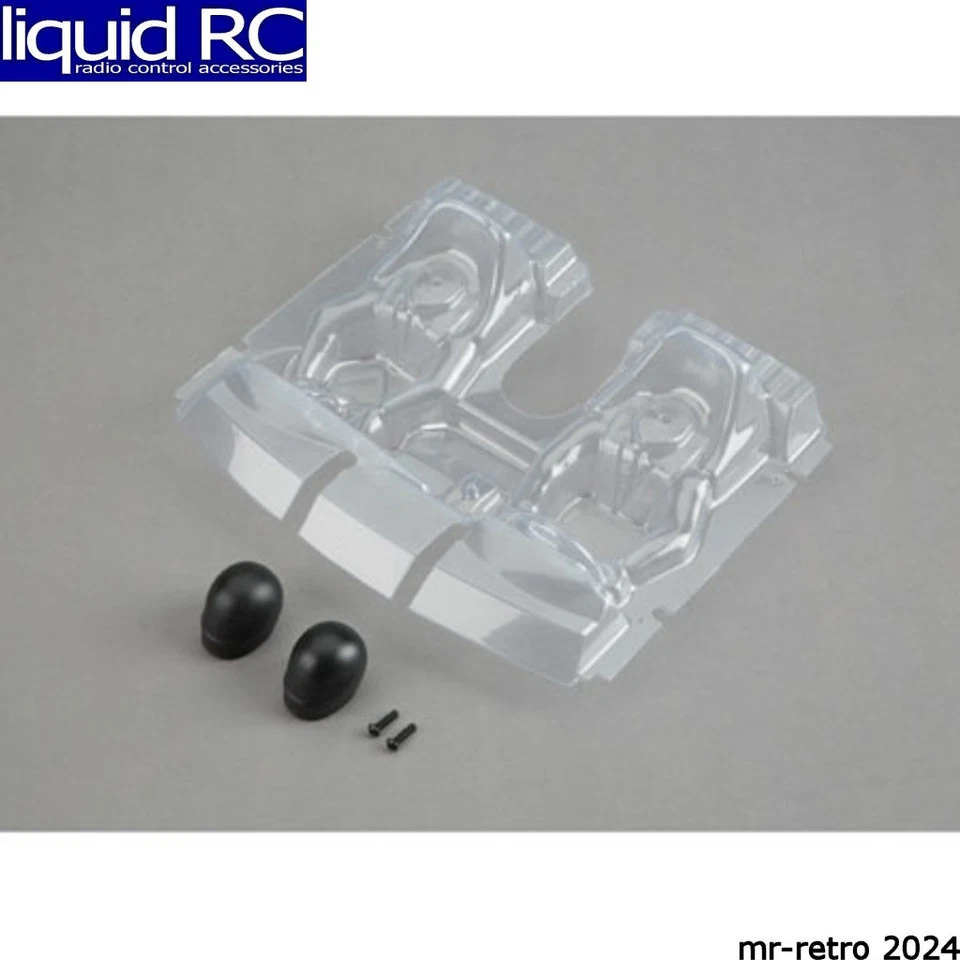 Losi 230020 Interior Set with Helmets Clear: Baja Rey - Image 1 of 1