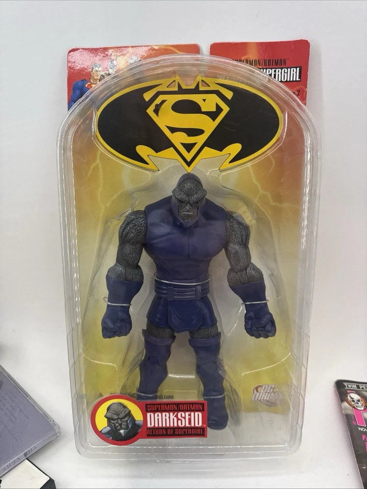 Figura sellada DC Direct Darkseid 2006 sin usar, en caja, sin usar, en caja, Return of Supergirl Superman Foto 1 de 3