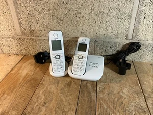 Gigaset Podwójny zestaw telefonów bezprzewodowych - Odbiornik A510a Biały #12 - Zdjęcie 1 z 1