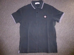 Stone Island Polo Shirt Gr. XL - dunkelgrau - top - Bild 1 von 1