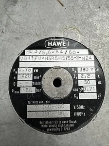 Hawe HC3/5,6-A4/60-VB11FM-H5R5H5/55-2-N24 - Bild 1 von 2