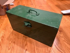 Vintage Handmade Wooden Toolbox - Picture 1 of 6