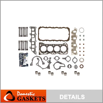 Juego de juntas de culata pernos elevadores aptos para 86-95 Suzuki Samurai Swift Sidekick 1.3 G13A Foto 1 de 4