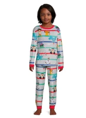 Boys Disney Holiday Long Sleeve Top & Pants 2 Piece Sleep Set- Large (10-12) - Изображение 1 из 4