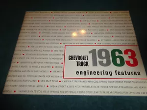 Camión Chevrolet 1963/pickup de ingeniería cuenta con álbum de distribuidor/¡artículo raro! - Imagen 1 de 11