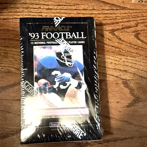 Pinnacle Football Hobby Box 1993 sellado de fábrica Bettis Bledsoe RC, novato DUFEX - Imagen 1 de 2