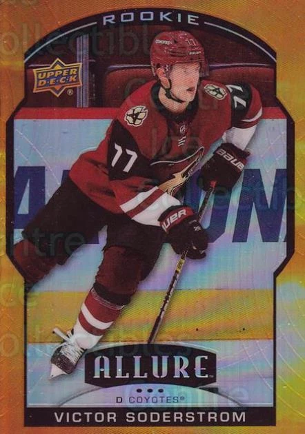2020-21 Upper Deck Allure Sunset #90 Victor Soderstrom - Image 1 of 1