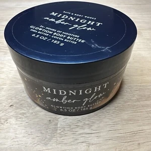 Bath & Body Works Midnight Amber Glow Glowtion Body Butter Cream Lotion 6.5 oz - Picture 1 of 4