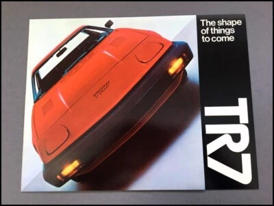 1975 Triumph TR7 12-page Vintage Original Car Sales Brochure Catalog Foto 1 de 4