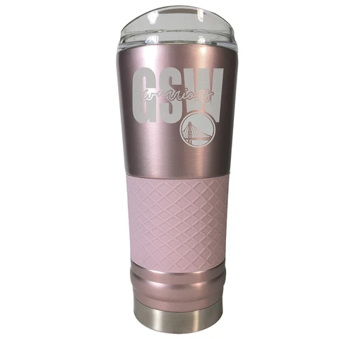 Golden State Warriors 24oz. Draft Rose Gold Tumbler Cover