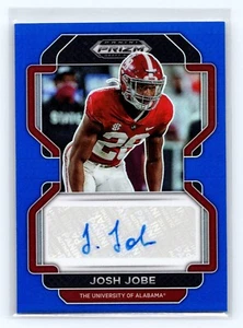 2023 Panini Prizm Draft Josh Jobe Blue Prizm Auto SP /149 Alabama/ EAGLES - Picture 1 of 2