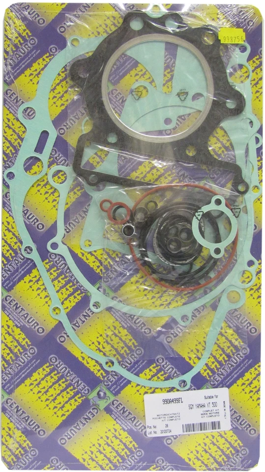 Juego completo de juntas Yamaha XT500 (basado en el motor XT600) fibra H/Junta Foto 1 de 1