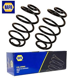 Napa Rear Coil Springs Pair Fits Audi A4 Convertible 2002 to 2009