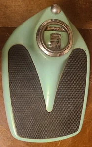 Vtg mid century modern 1950s retro health o meter bathroom scale seafoam green - Picture 1 of 7